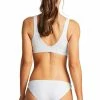 Swimsuits Vitamin A EcoRib Luciana Full Coverage Bottom In White