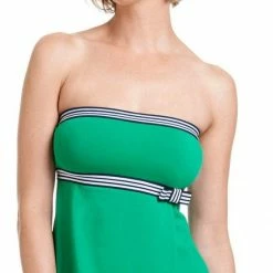 Bikinis Anne Cole Retro Hipster Bikini Bottom In Green 14MB324-Kelly