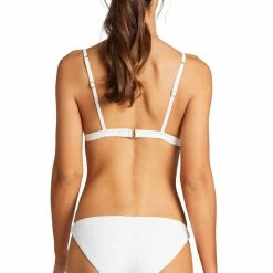 Vitamin A EcoLux Luciana Full Cut Bikini Bottom In White