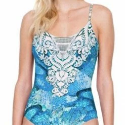 Gottex Felicity Underwire Round Neck One-Piece Swimsuit