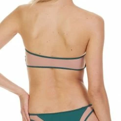 Tori Praver Manon Fine Rib Bikini Bottom In Emerald