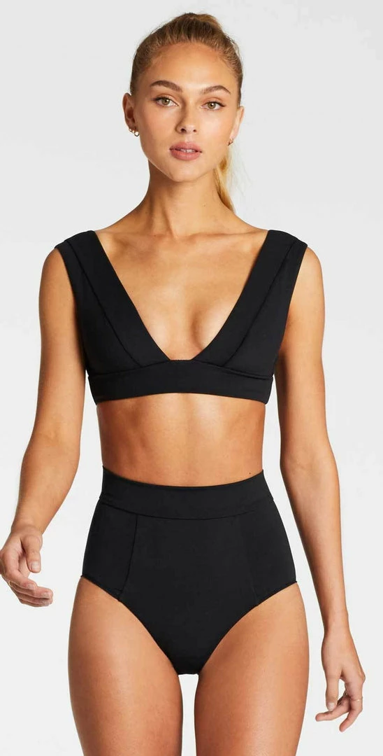 Vitamin A Elena Bikini Bottom In Black Swimsuits 4 Vitamin A Elena Bikini Bottom In Black Swimsuits