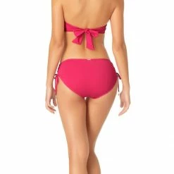 Anne Cole Live In Color Twist Bandeau Bikini Top Bikinis