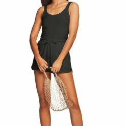 Vitamin A Thalia Organic Rib Romper Swimsuits