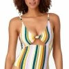 Anne Cole Studio Knotted Front One Piece Swimsuit