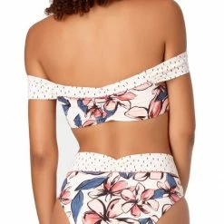 Anne Cole Studio Bondi Floral Off The Shoulder Bikini Top Bikinis
