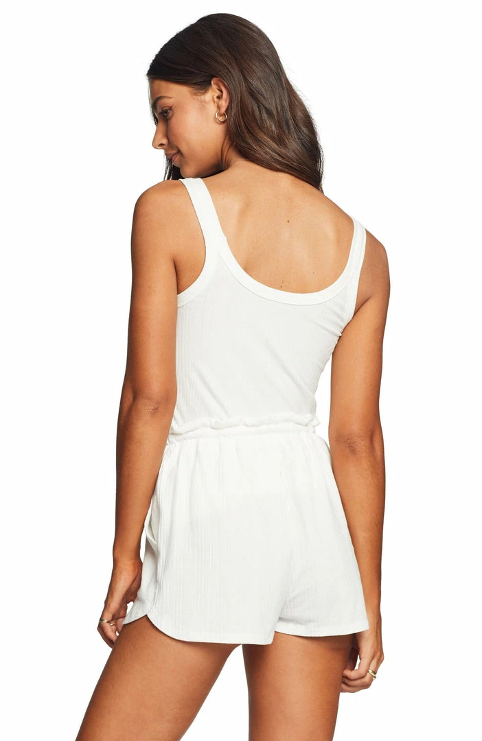 Vitamin A Thalia Shorts In White Organic Rib 3 Vitamin A Thalia Shorts In White Organic Rib