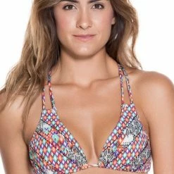Bikinis OndadeMar Dahlia Geometric Bikini Top