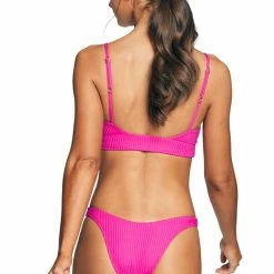 Swimsuits Vitamin A EcoRib Kara Ring Bikini Top