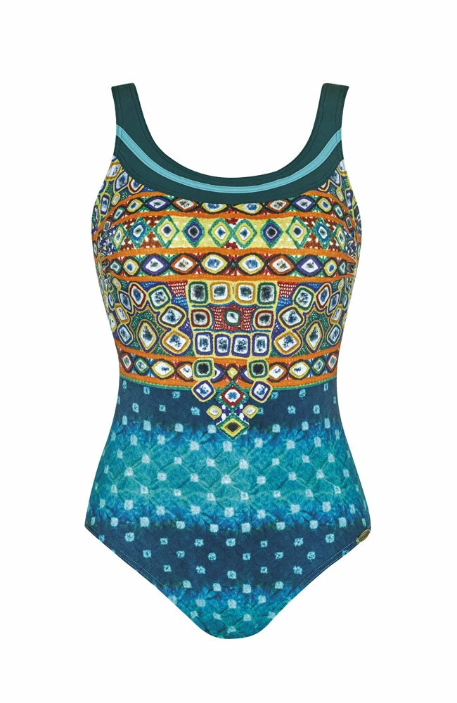 Sunflair Ethno Boheme Mastectomy One Piece Swimsuit 4 Sunflair Ethno Boheme Mastectomy One Piece Swimsuit