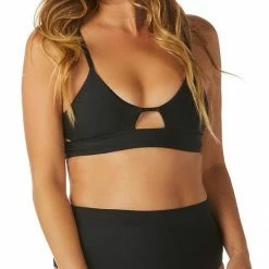 Raisins Tropics Samba Bikini Bottom In Black Bikinis
