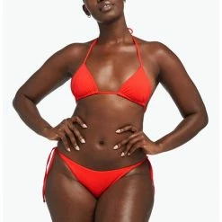 Swimsuits Vitamin A Gia Triangle Top In Poppy Ecolux