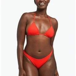 Swimsuits Vitamin A Gia Triangle Top In Poppy Ecolux