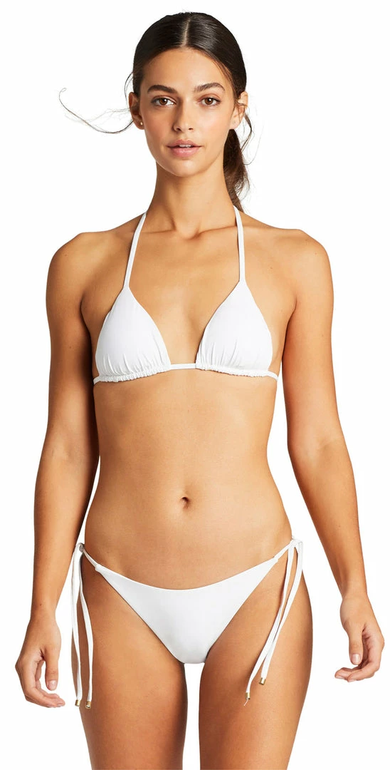 Vitamin A Elle EcoLux Tie Side Bottom In White 4 Vitamin A Elle EcoLux Tie Side Bottom In White