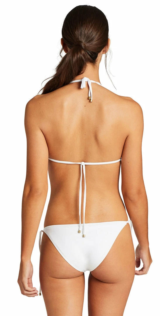 Vitamin A Elle EcoLux Tie Side Bottom In White 3 Vitamin A Elle EcoLux Tie Side Bottom In White