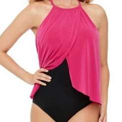 One Piece Swimsuits Magicsuit Aubrey One Piece Swimsuit In Rose Pink