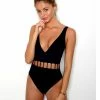 Peixoto The Jade One Piece Swimsuit In Black 31702F-S46-BLK