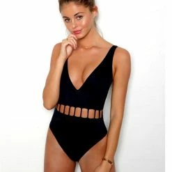Peixoto The Jade One Piece Swimsuit In Black 31702F-S46-BLK
