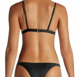 Swimsuits Vitamin A EcoRib Carmen Bikini Bottom In Black