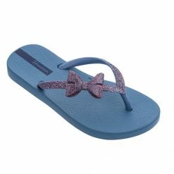IPanema Glitter Bow Kids Flip Flops