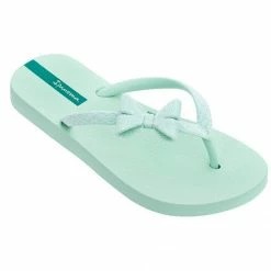 IPanema Glitter Bow Kids Flip Flops