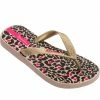 Ipanema Tropics Kid Flip Flop In Beige/Gold/Brown 2 Ipanema Tropics Kid Flip Flop In Beige/Gold/Brown