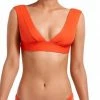 Swimsuits Vitamin A EcoLux Magnolia Bikini Top In Papavero