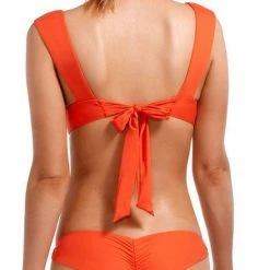 Swimsuits Vitamin A EcoLux Magnolia Bikini Top In Papavero