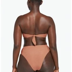 Vitamin A Sienna High Waist Bottom In Pink Sands Shimmer