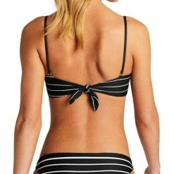 Swimsuits Vitamin A Luciana Full Coverage Bottom In Midnight Stripe