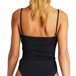 Swimsuits Vitamin A EcoLux Marylyn One Piece Swimsuit In Black