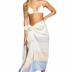 Swimsuits Vitamin A Aluna Organic Cotton Beach Wrap