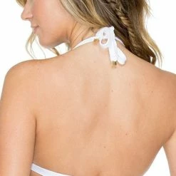 Aerin Rose Anza Stripe Vista Bikini Tri Top T409-ASWO