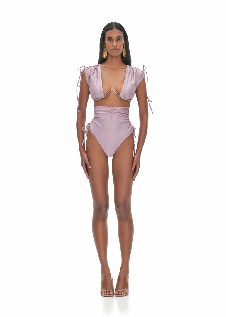 Andrea Iyamah Bikinis MENASA LILAC HIGH RISE BIKINI 4 Andrea Iyamah Bikinis MENASA LILAC HIGH RISE BIKINI