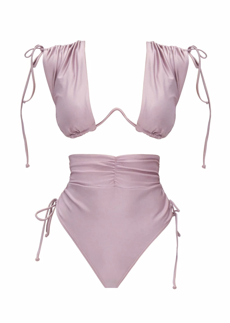 Andrea Iyamah Bikinis MENASA LILAC HIGH RISE BIKINI 3 Andrea Iyamah Bikinis MENASA LILAC HIGH RISE BIKINI