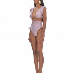 Andrea Iyamah Bikinis MENASA LILAC HIGH RISE BIKINI 11 Andrea Iyamah Bikinis MENASA LILAC HIGH RISE BIKINI