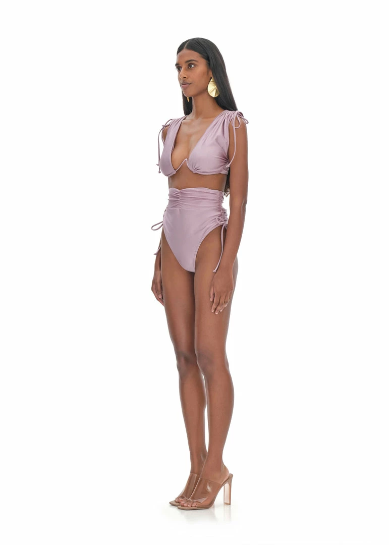 Andrea Iyamah Bikinis MENASA LILAC HIGH RISE BIKINI 5 Andrea Iyamah Bikinis MENASA LILAC HIGH RISE BIKINI