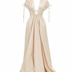 Andrea Iyamah Dresses XENA VANILLA MAXI DRESS