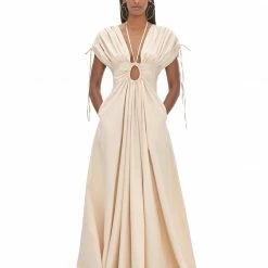 Andrea Iyamah Dresses XENA VANILLA MAXI DRESS