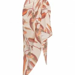 Andrea Iyamah HALIMA EUCALYPTUS WRAP SKIRT Lounge Wear