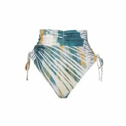 Andrea Iyamah MENASA ABSTRACT BARK HIGH RISE BIKINI Bikinis