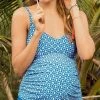 Anita Lelepa Maternity Tankini Set In Cornflower Blue 9676-319