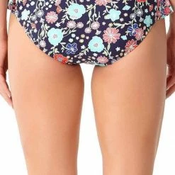 Anne Cole Lazy Daisy Side Flounce Bikini Bottom 9 Anne Cole Lazy Daisy Side Flounce Bikini Bottom