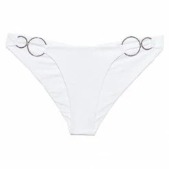 Beach Bunny Nadia Skimpy Bikini Bottom In White