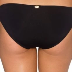 Sunsets Twist And Shout Bottom In Black 14B-BLCK Bikinis