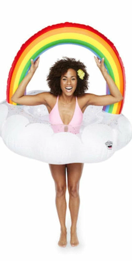 Big Mouth Giant Rainbow Cloud Pool Float BMPF-0012 5 Big Mouth Giant Rainbow Cloud Pool Float BMPF-0012