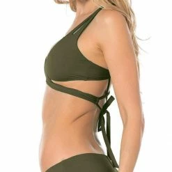 Becca Color Code Hipster Bottom In Bayleaf 854787-BAY Bikinis 7 Becca Color Code Hipster Bottom In Bayleaf 854787-BAY Bikinis