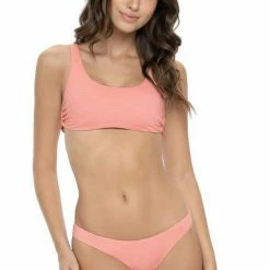 Bikinis PQ Swim Coral Coast Basic Ruched Bikini Bottom