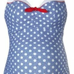 Cache Coeur Maternity Marilyn One Piece Swimsuit BM167-JEAN One Piece Swimsuits