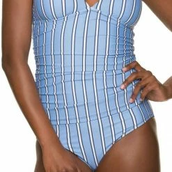 Draper James For Helen Jon Classic Hipster Bikini Bottom In Bold Stripe Bikinis